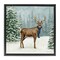 Stupell Industries Christmas Critters Reindeer Floating Frame By Danielle Murray